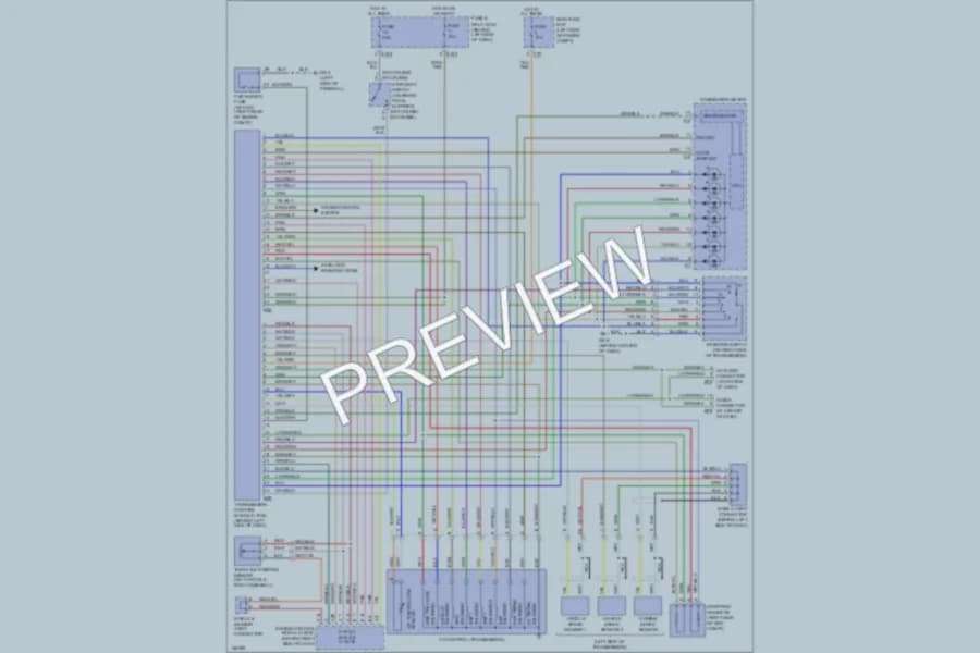 2001 Subaru Outback Transmission wiring diagram preview