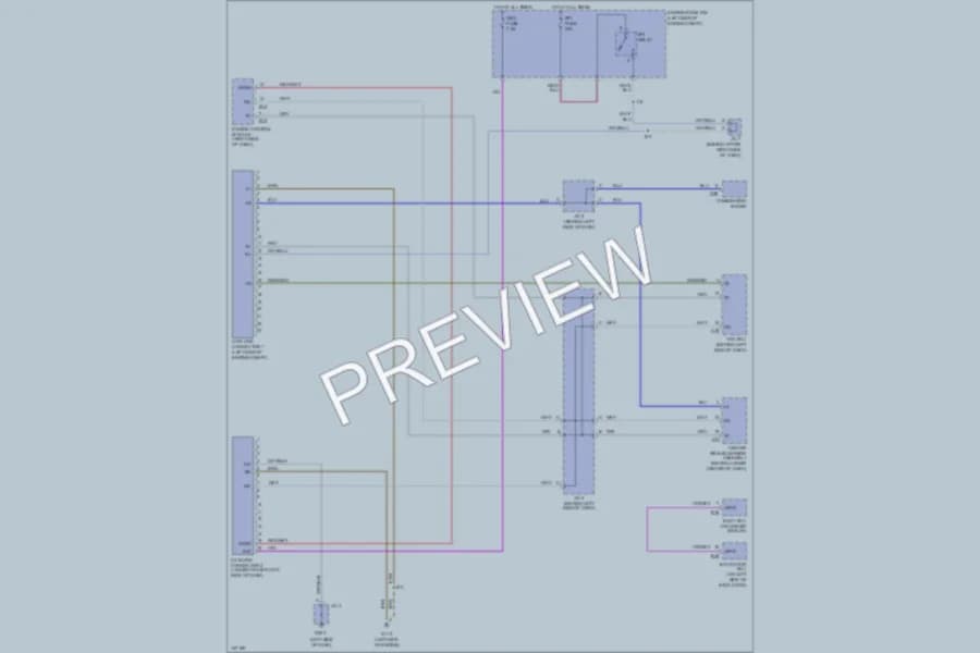 2001 Toyota 4Runner Computer Data Lines wiring diagram preview