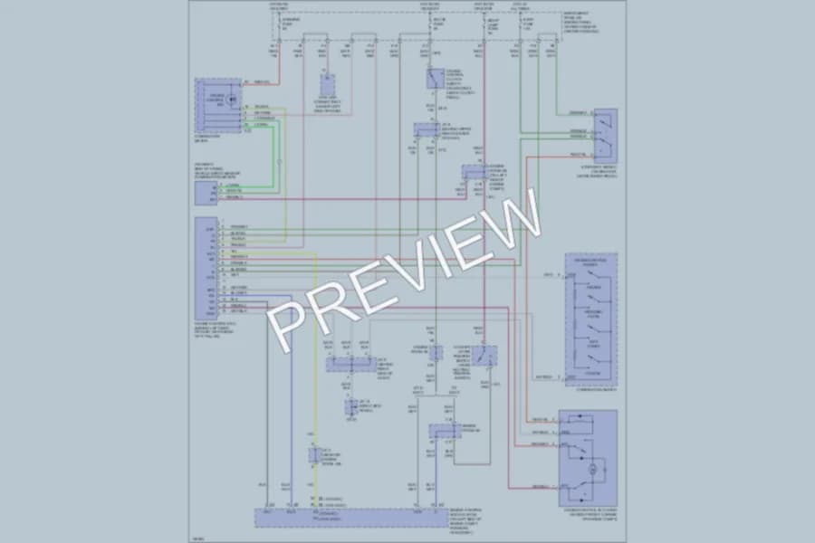 2001 Toyota Celica Cruise Control wiring diagram preview