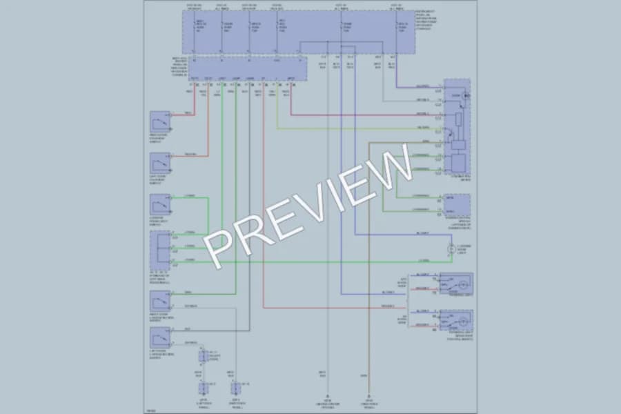 2001 Toyota Celica Interior Lights wiring diagram preview