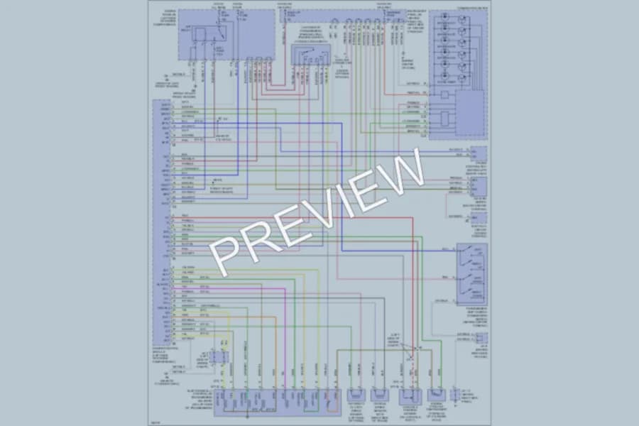 2001 Toyota Celica Transmission wiring diagram preview