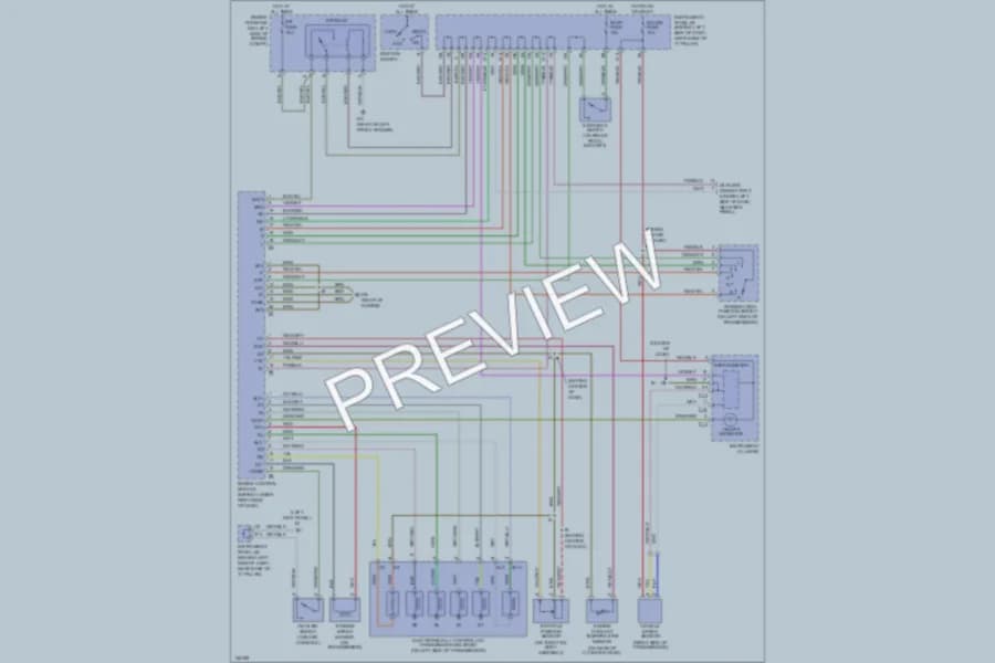 2001 Toyota Echo Transmission wiring diagram preview