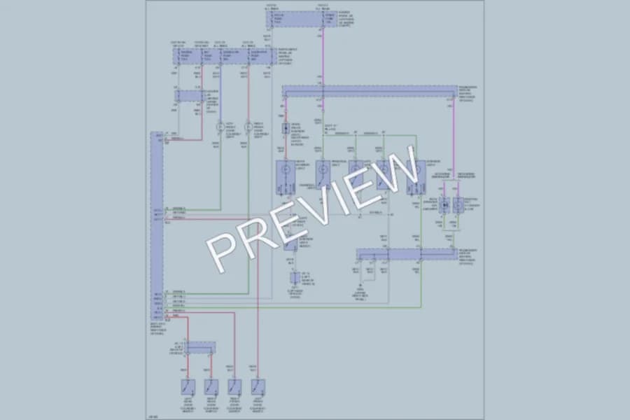2001 Toyota Highlander Interior Lights wiring diagram preview