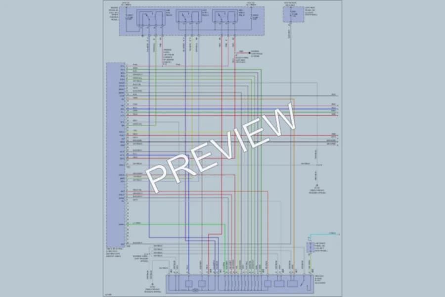 2001 Toyota LandCruiser Anti Lock Brakes wiring diagram preview
