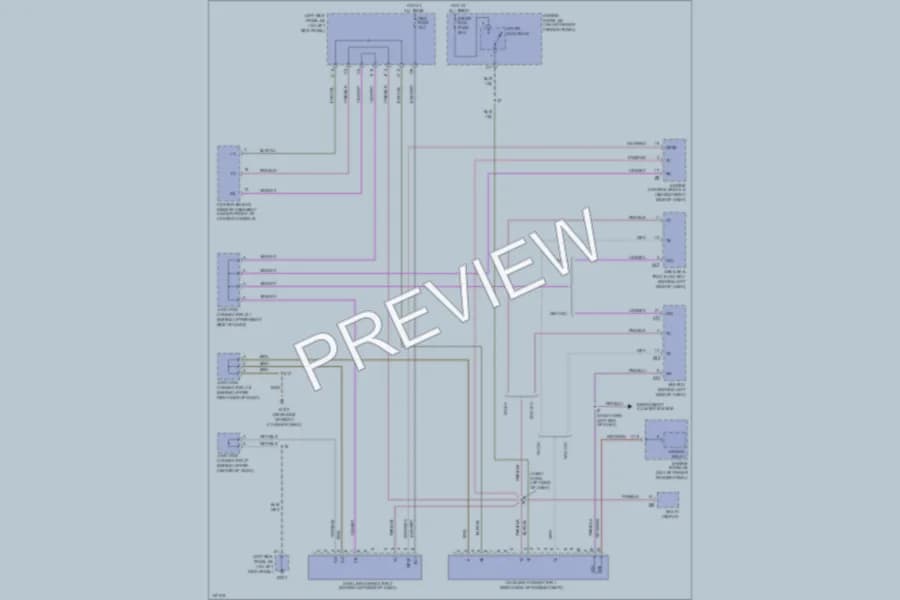 2001 Toyota LandCruiser Computer Data Lines wiring diagram preview