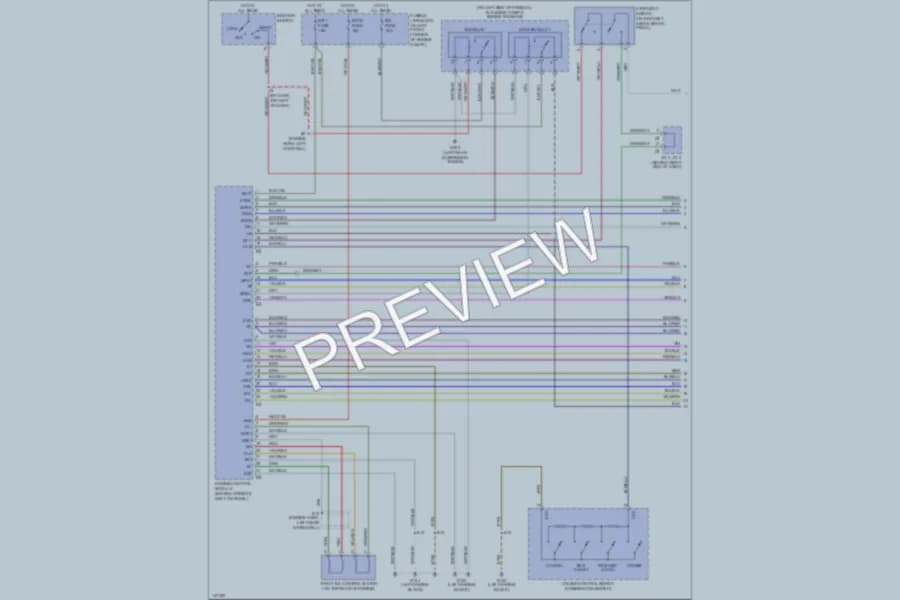2001 Toyota MR2Spyder Cruise Control wiring diagram preview
