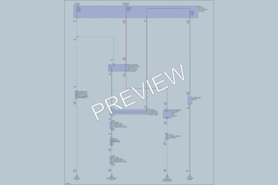 2001 Toyota MR2Spyder Defoggers wiring diagram preview