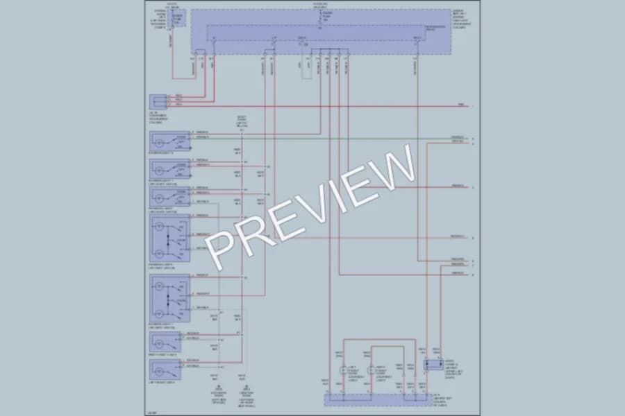 2001 Toyota Sienna Interior Lights wiring diagram preview