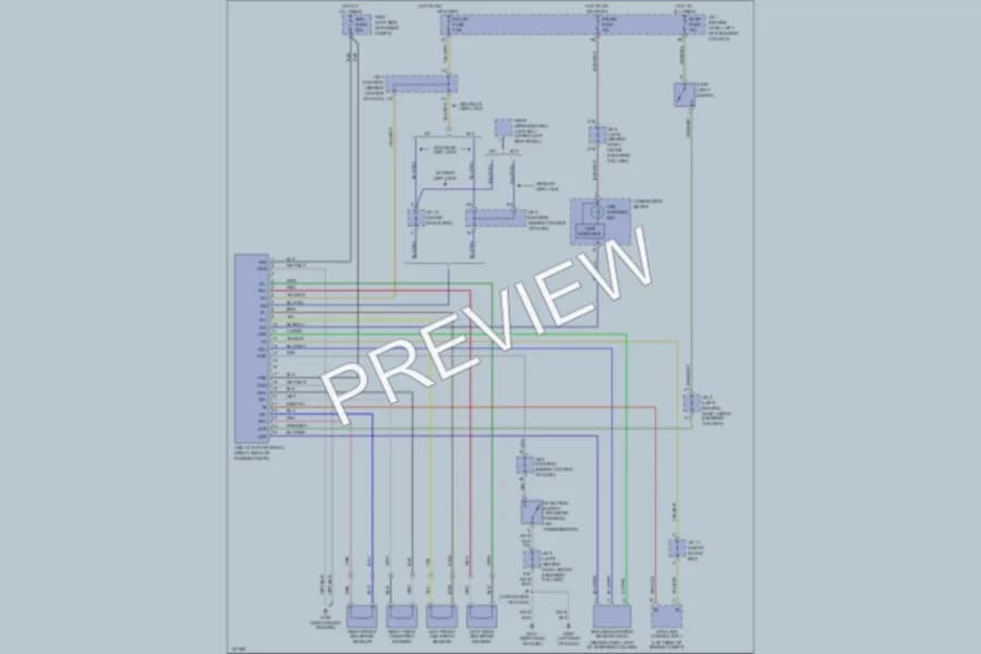 2001 Toyota Tacoma Anti Lock Brakes wiring diagram preview
