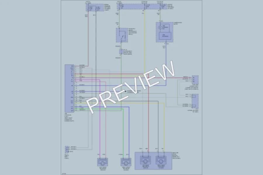 2001 Toyota Tundra Anti Lock Brakes wiring diagram preview