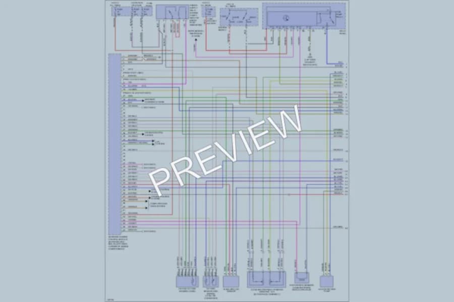2001 Volkswagen Jetta Engine Performance wiring diagram preview