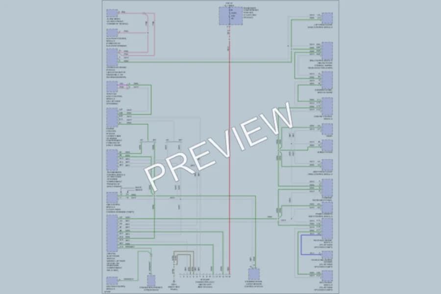 2001 Volvo S80 Computer Data Lines wiring diagram preview