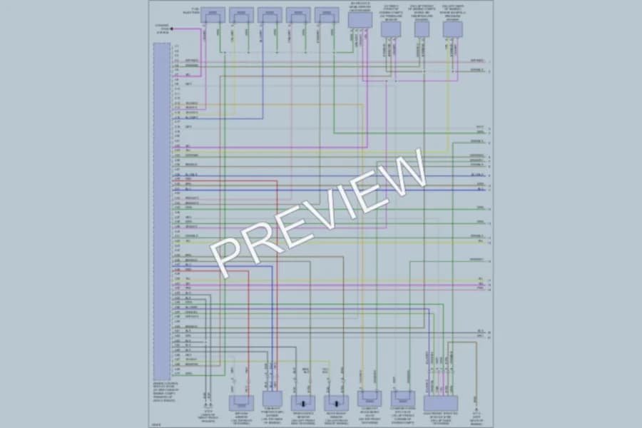 2001 Volvo V70 Engine Performance wiring diagram preview