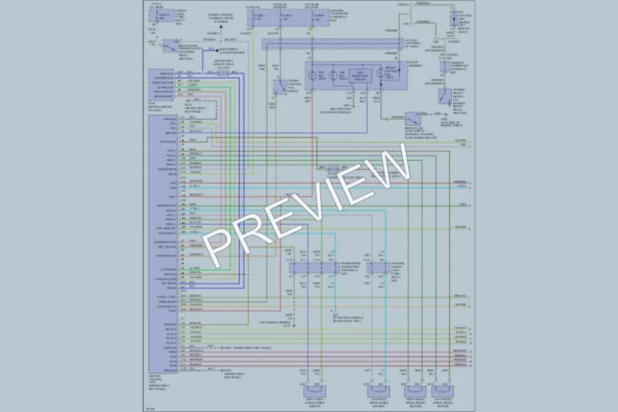 2002 Acura 32TL Anti Lock Brakes wiring diagram preview