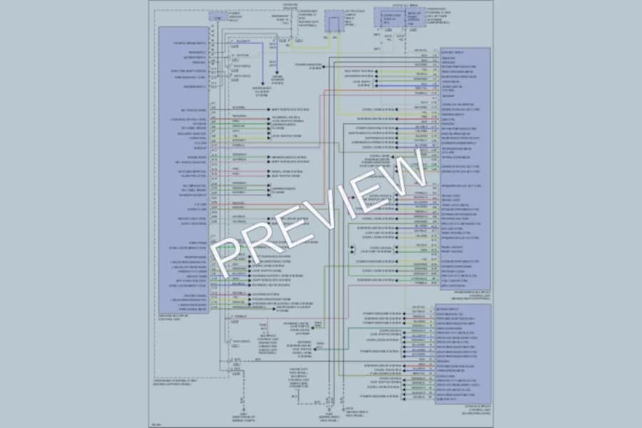 2002 Acura 35RL Body Control Modules wiring diagram preview