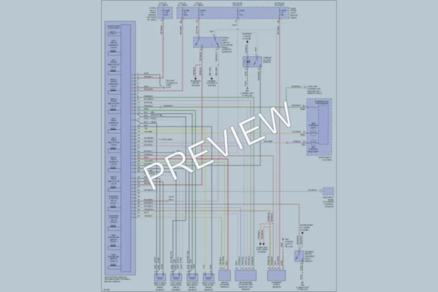 2002 Audi A6 Anti Lock Brakes wiring diagram preview