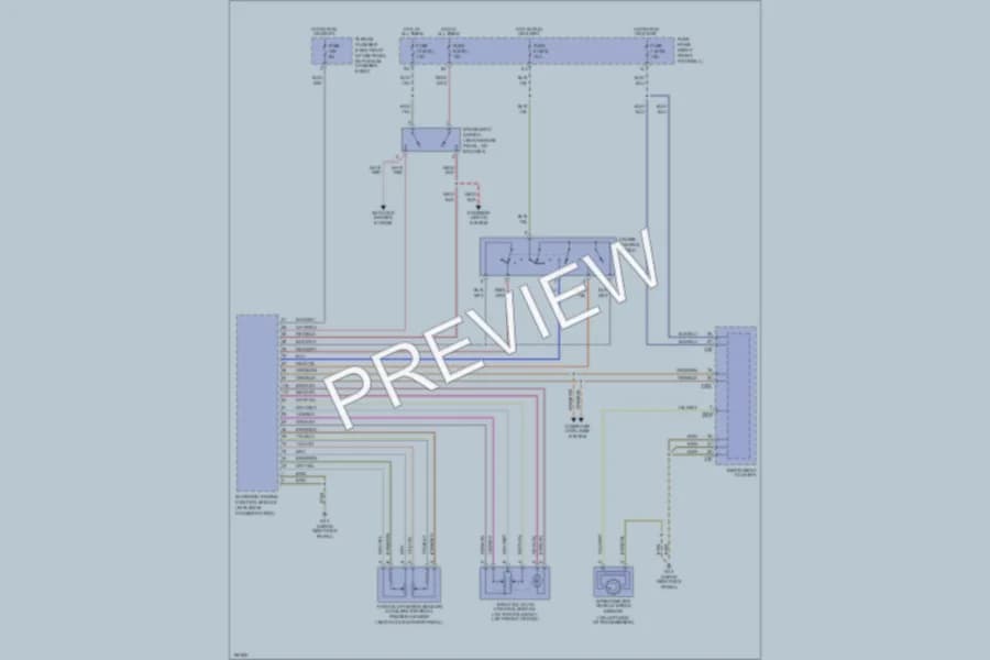 2002 Audi A8 Cruise Control wiring diagram preview