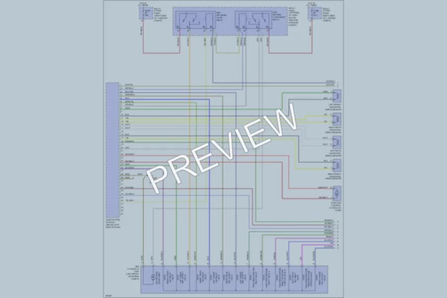 2002 Audi A8L Anti Lock Brakes wiring diagram preview