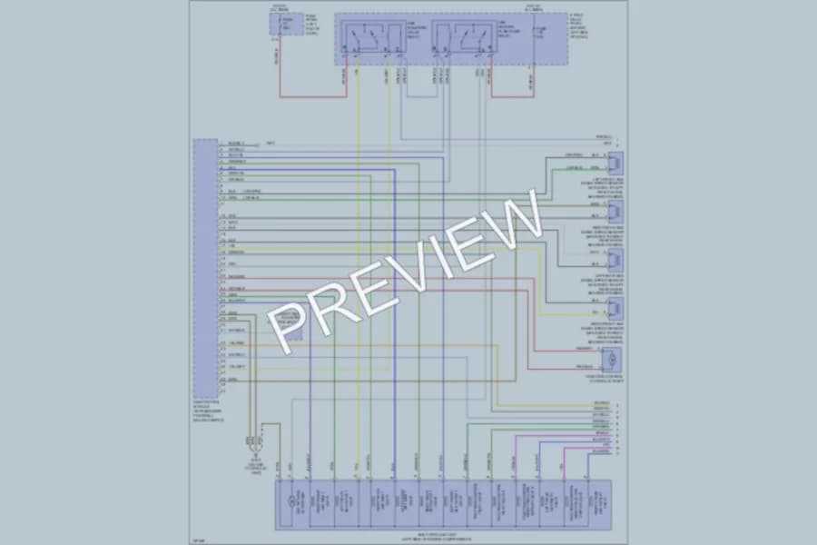 2002 Audi AllroadQuattro Anti Lock Brakes wiring diagram preview