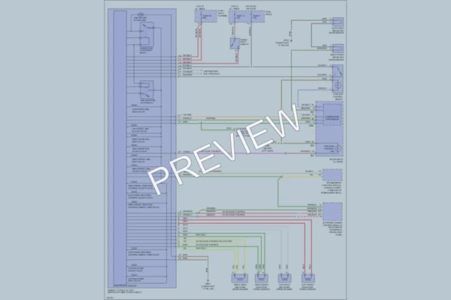 2002 Audi S4 Anti Lock Brakes wiring diagram preview