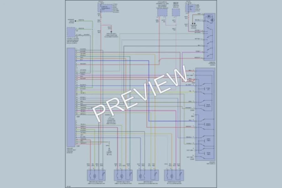 2002 Audi S6 Memory Systems wiring diagram preview