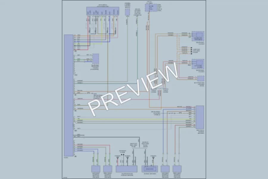 2002 Audi S6 Radio wiring diagram preview
