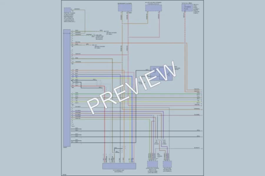 2002 Audi S8 Radio wiring diagram preview