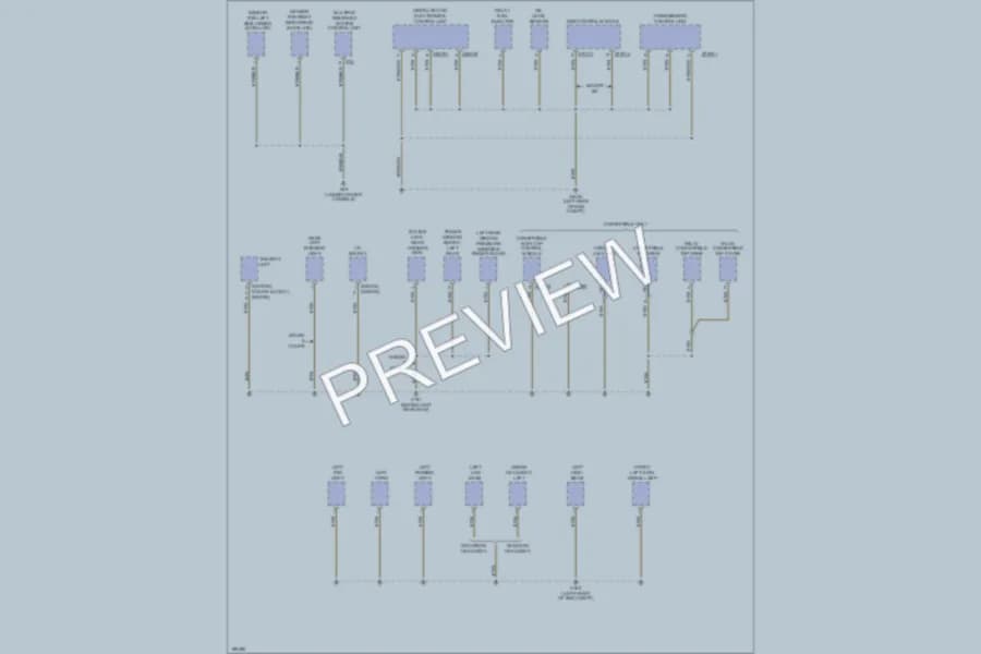 2002 BMW 325i Ground Distribution wiring diagram preview