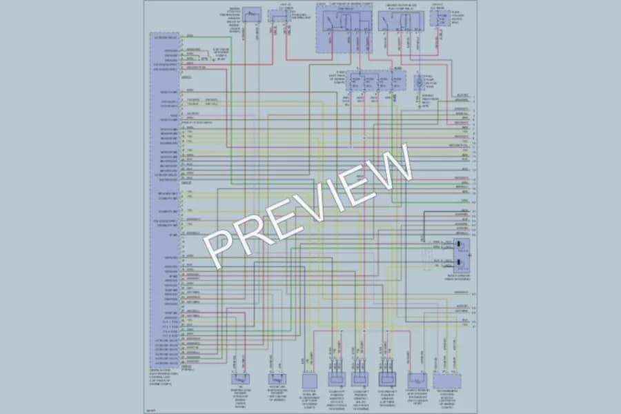 2002 BMW 330i Engine Performance wiring diagram preview