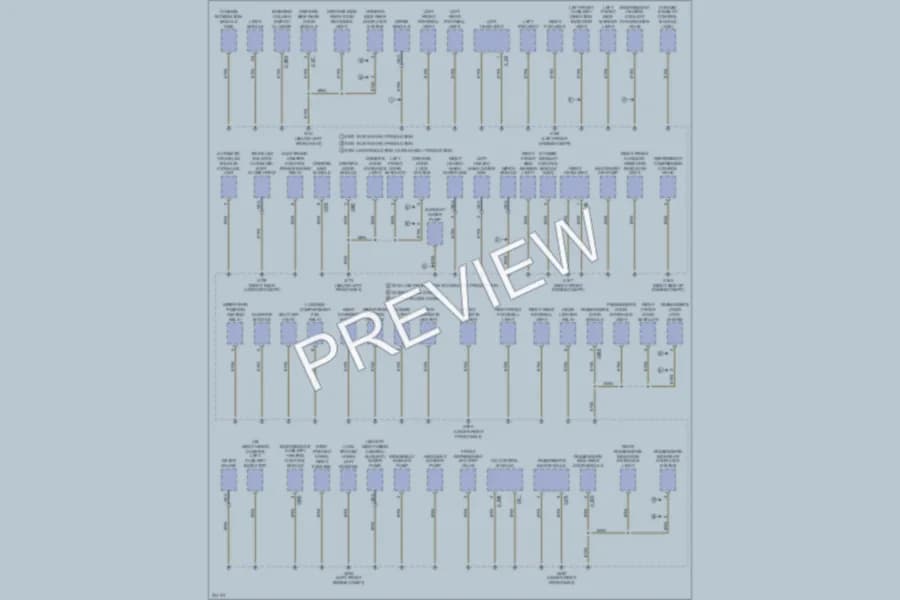 2002 BMW 745Li Ground Distribution wiring diagram preview