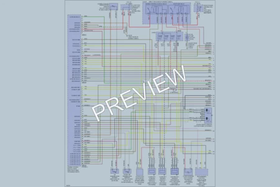 2002 BMW MRoadster Engine Performance wiring diagram preview