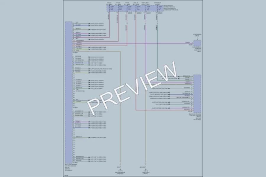 2002 BMW Z3 Body Control Modules wiring diagram preview