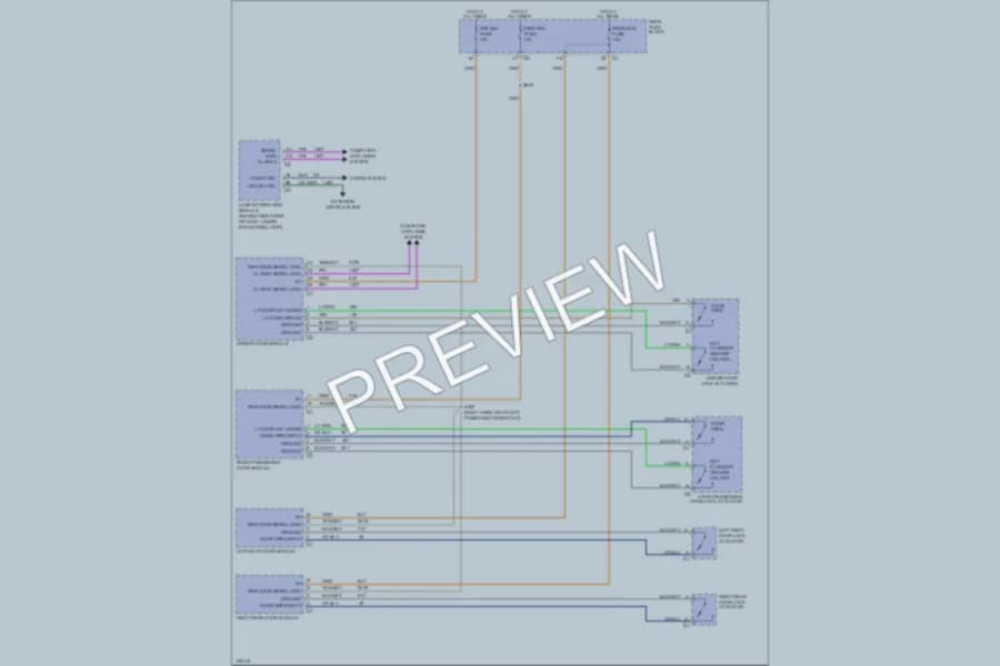 2002 Buick LeSabre Anti Theft wiring diagram preview
