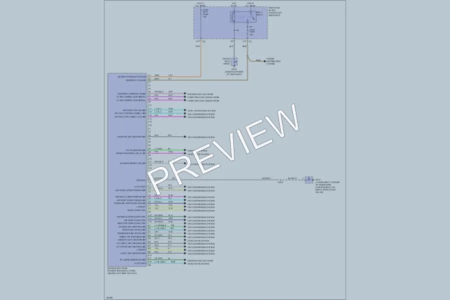 2002 Buick LeSabre Body Computer wiring diagram preview