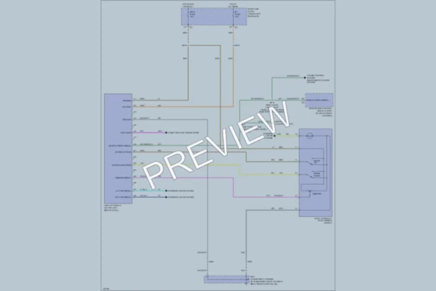 2002 Buick LeSabre Instrument Cluster wiring diagram preview