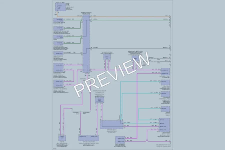 2002 Buick ParkAvenue Computer Data Lines wiring diagram preview