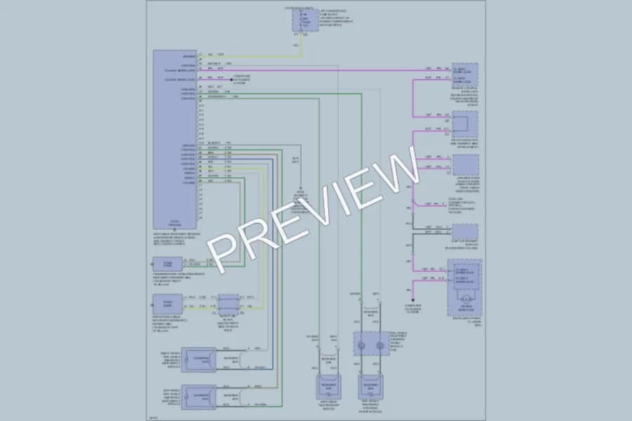 2002 Buick ParkAvenue Supplemental Restraints wiring diagram preview