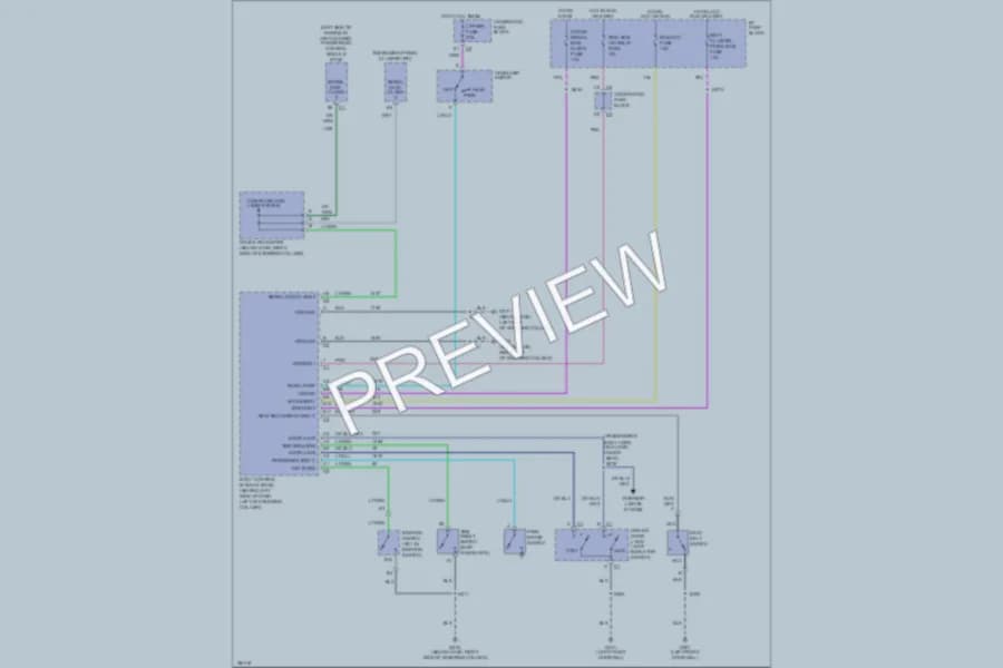 2002 Buick Regal Warning Systems wiring diagram preview