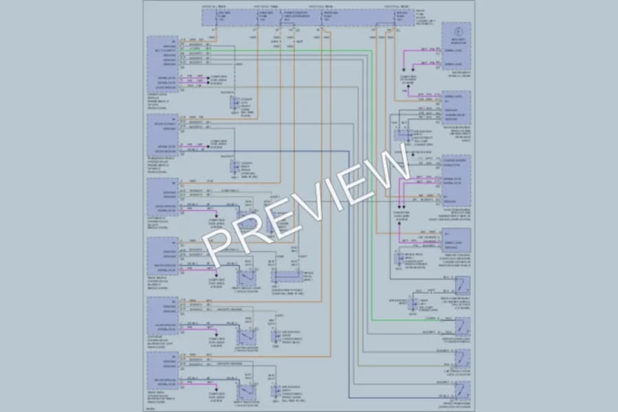 2002 Cadillac DeVille Anti Theft wiring diagram preview