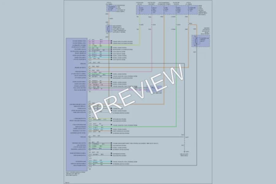 2002 Cadillac Eldorado Body Computer wiring diagram preview