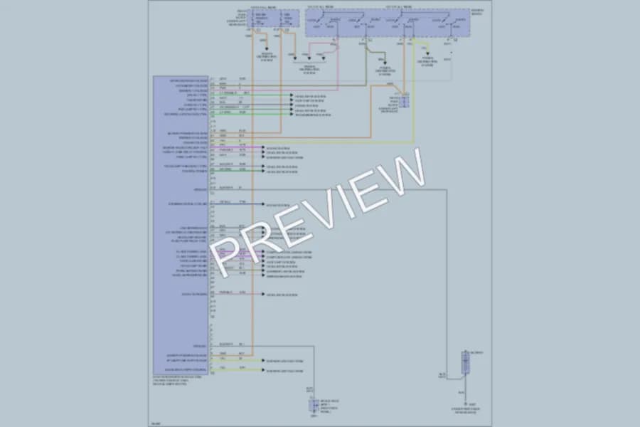 2002 Cadillac Seville Body Computer wiring diagram preview
