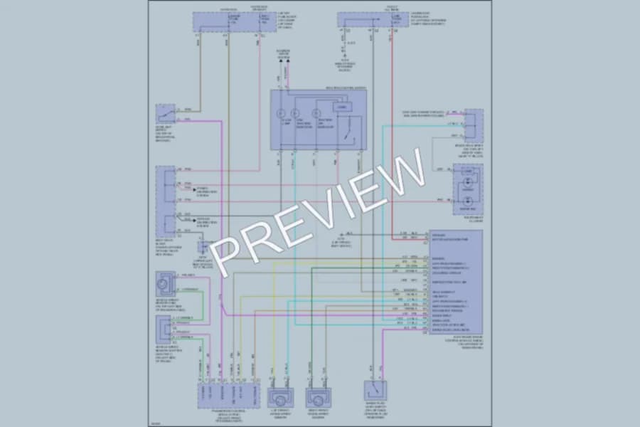 2002 Chevrolet C2500Suburban Anti Lock Brakes wiring diagram preview