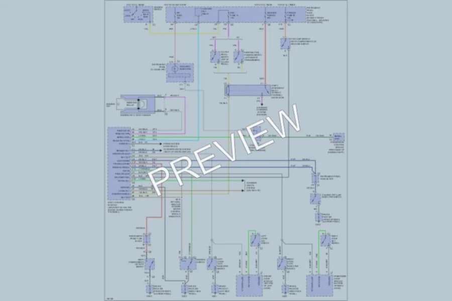 2002 Chevrolet Corvette Anti Theft wiring diagram preview