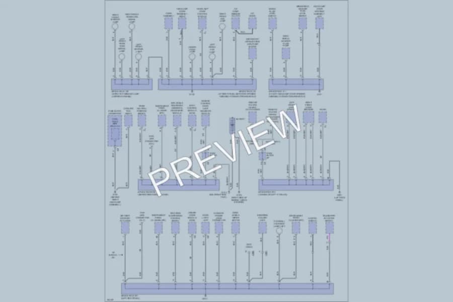 2002 Chevrolet Corvette Ground Distribution wiring diagram preview