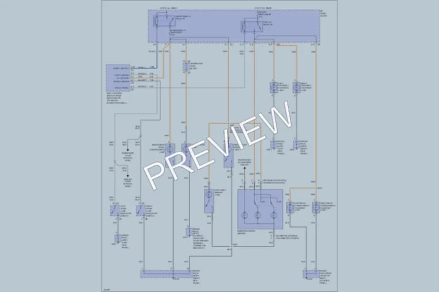 2002 Chevrolet Corvette Interior Lights wiring diagram preview