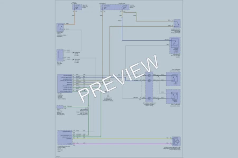 2002 Chevrolet Impala Cruise Control wiring diagram preview