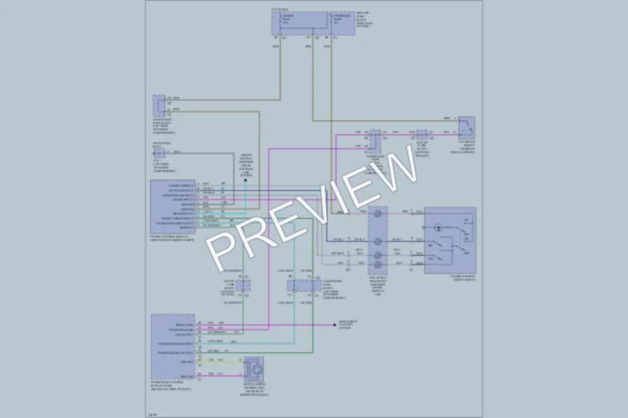 2002 Chevrolet Malibu Cruise Control wiring diagram preview
