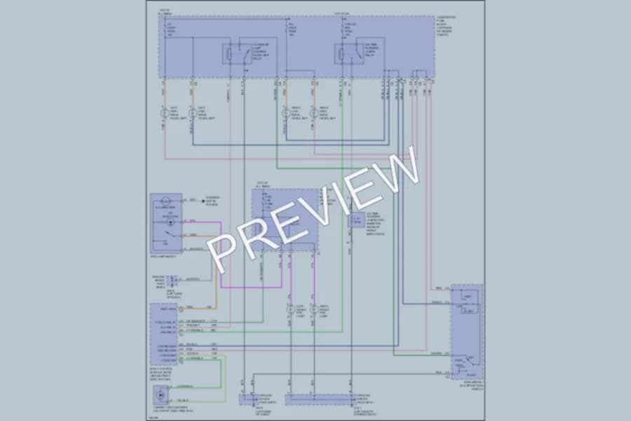 2002 Chevrolet Malibu Headlights wiring diagram preview