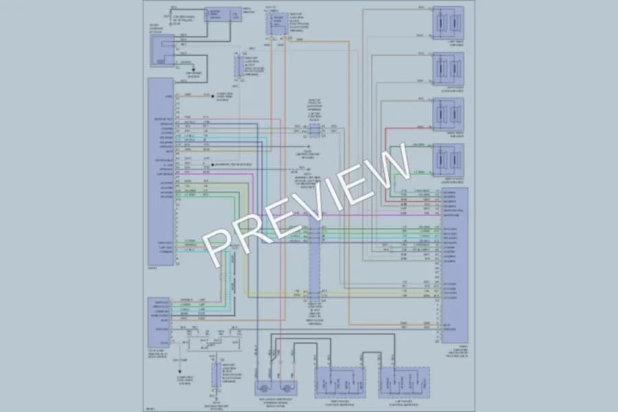 2002 Chevrolet MonteCarlo Radio wiring diagram preview