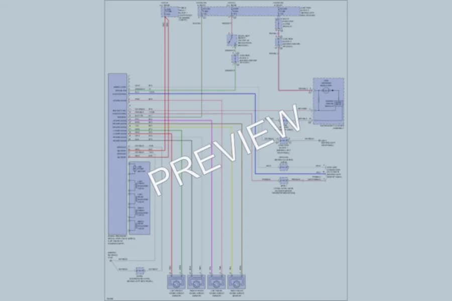 2002 Chevrolet Prizm Anti Lock Brakes wiring diagram preview